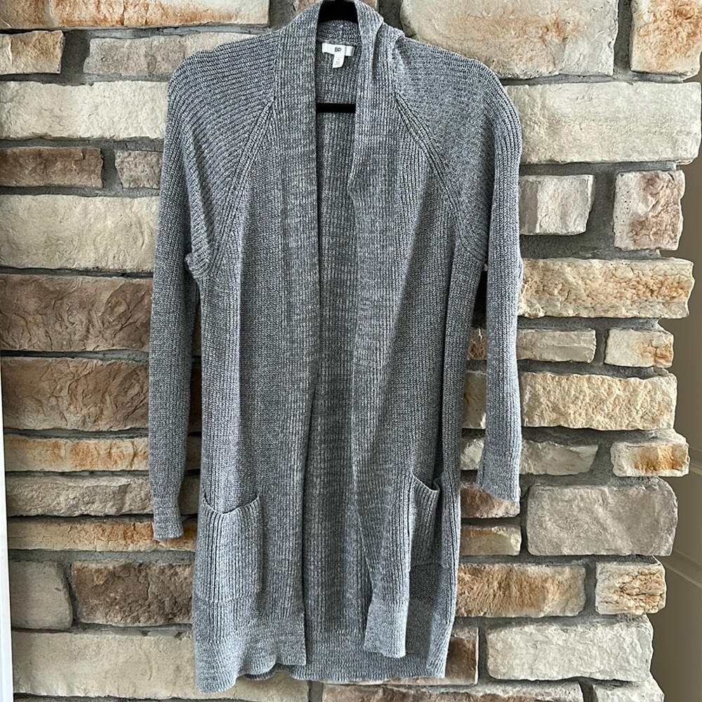 BP GREY CARDIGAN